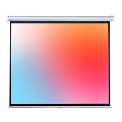 Экран для проектора Lumien 150x150см Eco Picture LEP-100101 (1:1, Matte White, настенно-потолочный, белый корпус)