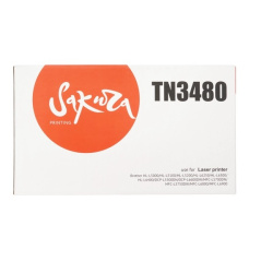 Картридж лазерный совместимый Brother TN-3480 черный (Sakura)