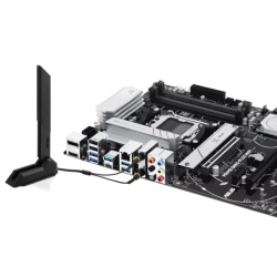 Материнская плата Asus PRIME B650-PLUS WIFI (LGA AM5, AMD B650, ATX, 4xDDR5 5200 МГц, 4xSATA, 2xM.2, 2хPCI-E x16, 2хPCI-E x1, HDM/DP, Wi-Fi, Bluetooth)