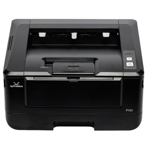 Принтер лазерный Катюша P133 (P133-256-pp) черно-белая печать, A4, 1200 x 1200  dpi, 33 стр/мин, двусторонняя печать, USB/LAN, картридж TK133
