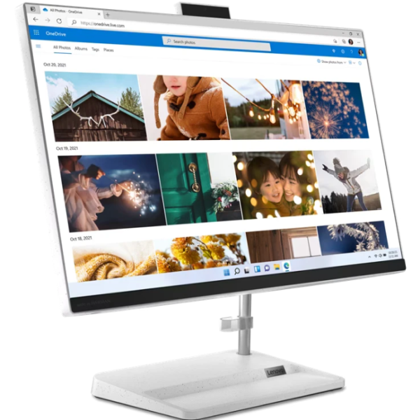 Моноблок Lenovo IdeaCentre AIO 3 24IAP7 (F0GH01DMRK) белый 