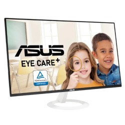 Монитор 27" ASUS VZ27EHF-W  белый (1920x1080, 100 Гц, IPS, 1 мс, 250 кд/м2, 1300:1, 178°/178°, HDMI)